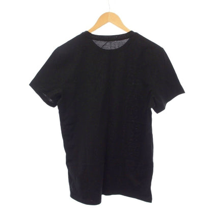 Moncler T-Shirt Short Sleeve Crew Neck Patch M Black — view 2