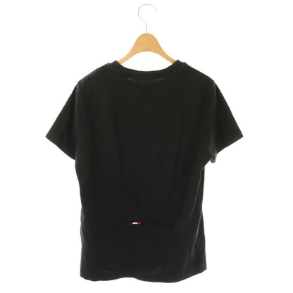 Moncler Maglia T-Shirt Rubber Patch Short Sleeve S Black White ES — view 2