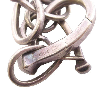 Gucci Link Chain Bracelet Silver — view 5