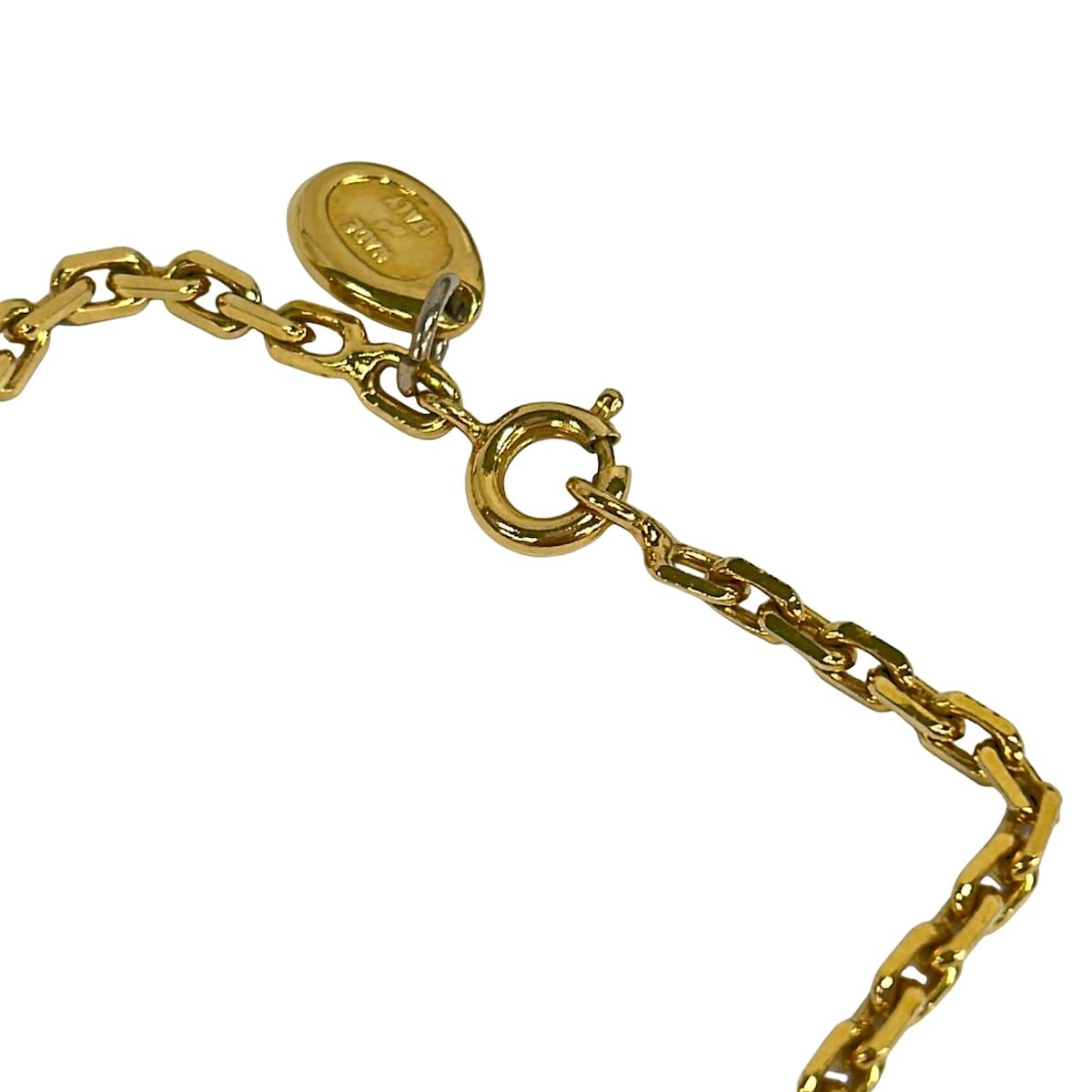 Celine Necklace Gold Triumphal Arch Vintage — view 4