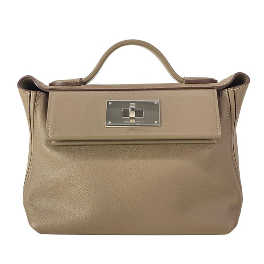 Hermes Handbag Sac 24 Van Quatre Mini 21 Etoupe Silver