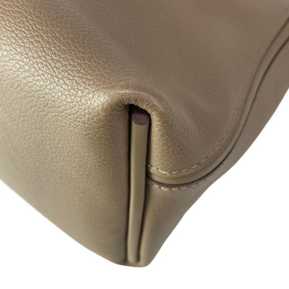 Hermes Handbag Sac 24 Van Quatre Mini 21 Etoupe Silver — view 6