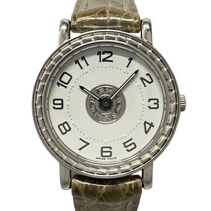 Hermes Watch Series External White