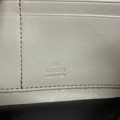 Gucci Wallet Brea Guccissima Line Ivory L-shaped Zipper Leather — view 5