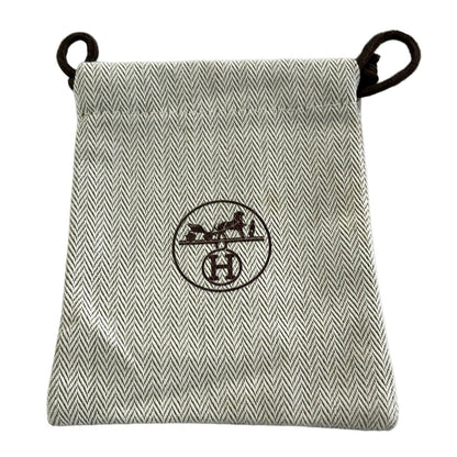 Hermes Scarf Twill Blue Green Multi Ribbon — view 5