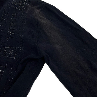 Chanel Hoodie 36 S Dark Navy Sports Line Zip — view 6
