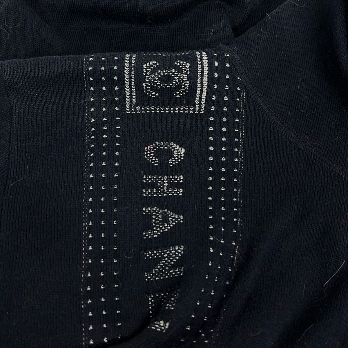 Chanel Hoodie 36 S Dark Navy Sports Line Zip — view 8