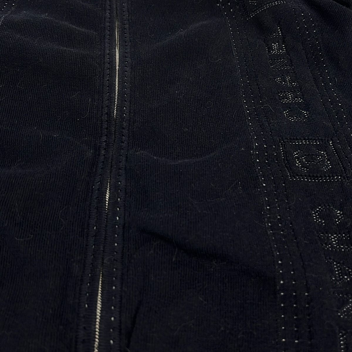 Chanel Hoodie 36 S Dark Navy Sports Line Zip — view 7