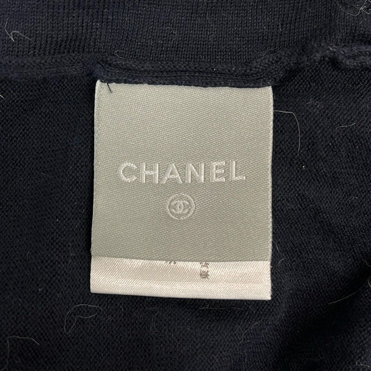 Chanel Hoodie 36 S Dark Navy Sports Line Zip — view 3