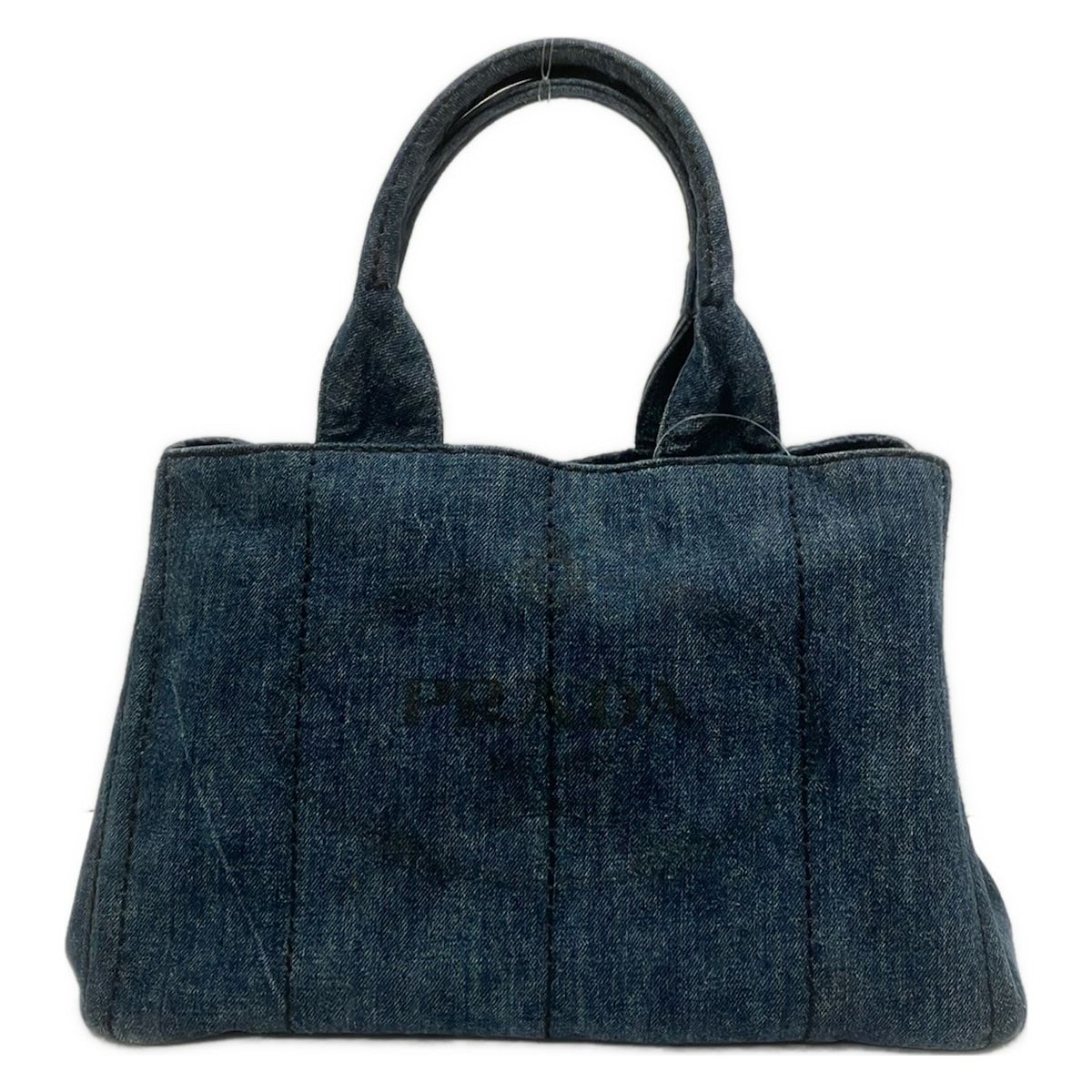 Prada Tote Canapa Dark Navy