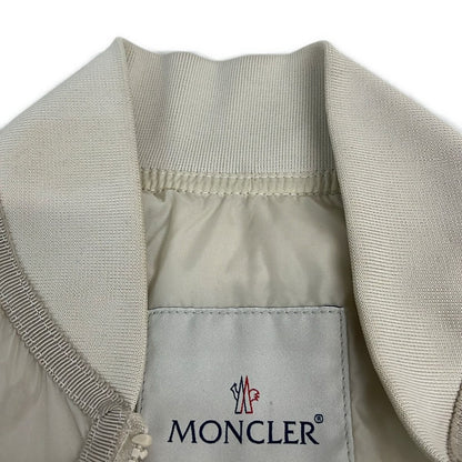 Moncler Jacket 00 XS Verhuell Light Beige Long Sleeve Zip Up Ruffle Spring — view 7