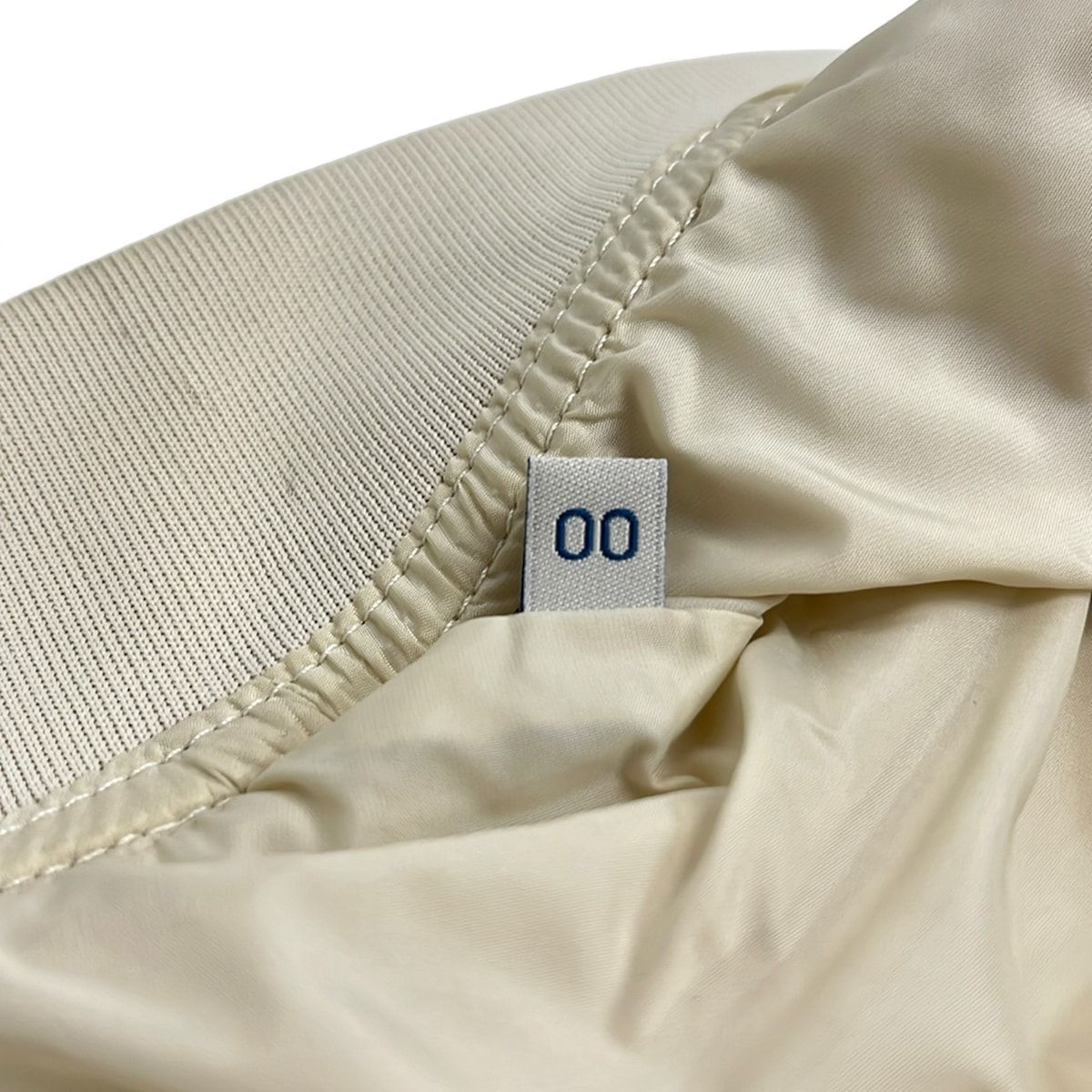 Moncler Jacket 00 XS Verhuell Light Beige Long Sleeve Zip Up Ruffle Spring — view 6