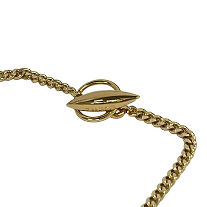 Loewe Necklace Anagram Pendant Gold — view 4