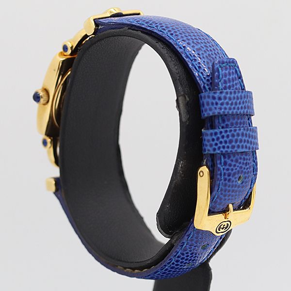 Gucci Horsebit Quartz Gold Dial Watch — view 3