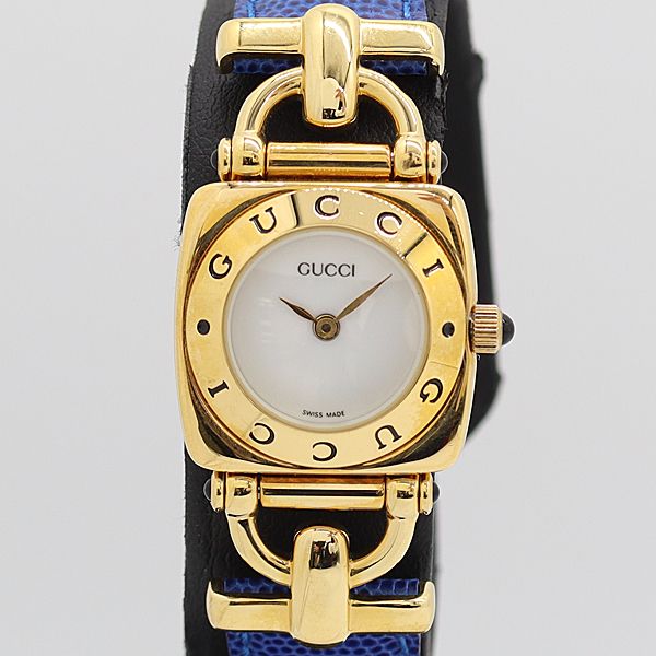 Gucci Horsebit Quartz Gold Dial Watch