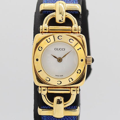 Gucci Horsebit Quartz Gold Dial Watch
