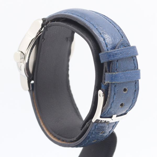 Bvlgari Solo Tempo Quartz Date Blue Dial Watch — view 3