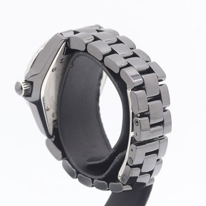 Chanel Ceramic Quartz Date Black Dial Watch — view 3