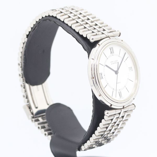 Van Cleef & Arpels la Collection 57 103 Quartz Date White Dial Watch — view 2