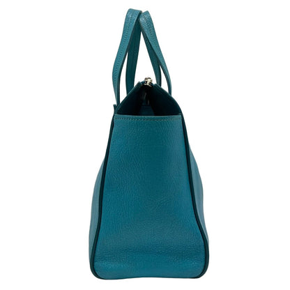 Miu Miu Handbag Blue Leather — view 2