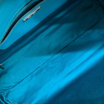 Miu Miu Handbag Blue Leather — view 7