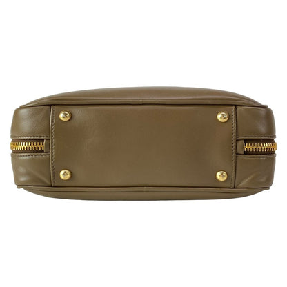 Miu Miu Handbag Arcadi Brown Khaki Limited Leather — view 5