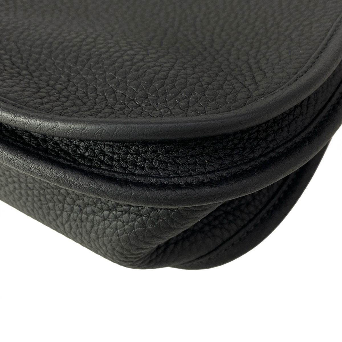 Hermes Shoulder Bag Evelyne 3 III PM Black — view 8