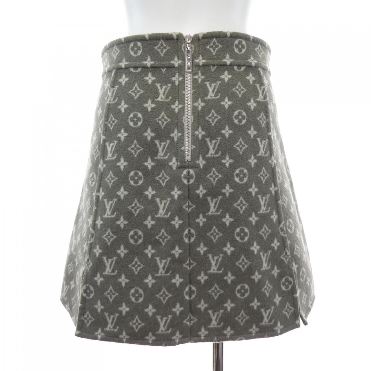 Louis Vuitton Skirt Gray — view 2