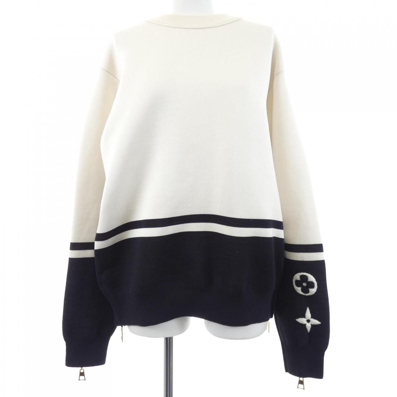 Louis Vuitton Block Knit Zipper Sweater
