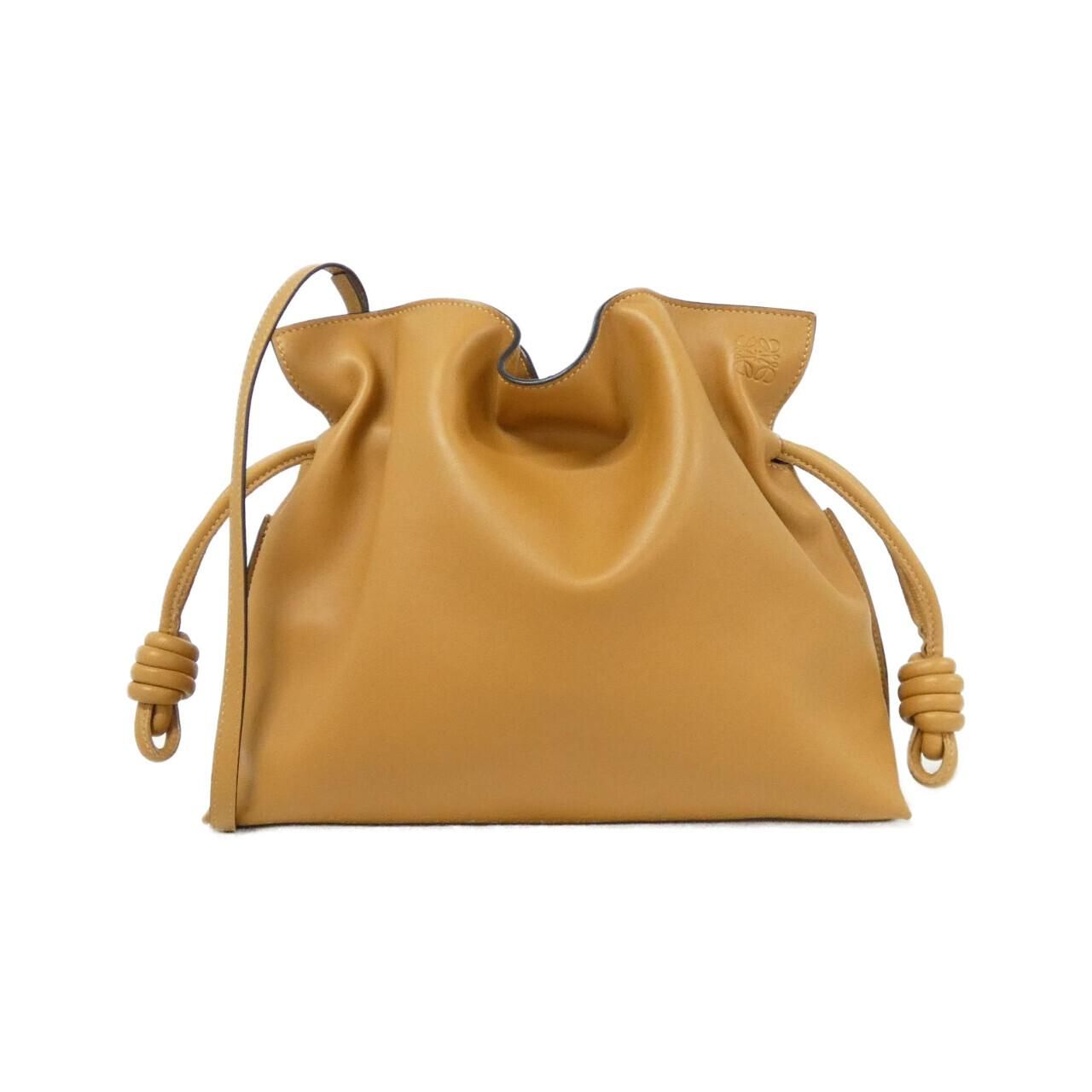 Loewe Flamenco Clutch Gold