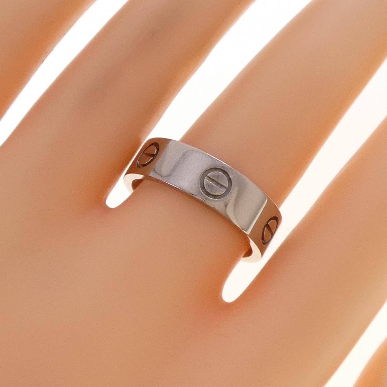 Cartier Love Ring White Gold — view 4
