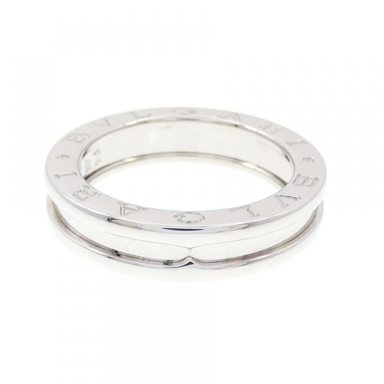 Bvlgari Band Ring White Gold — view 2