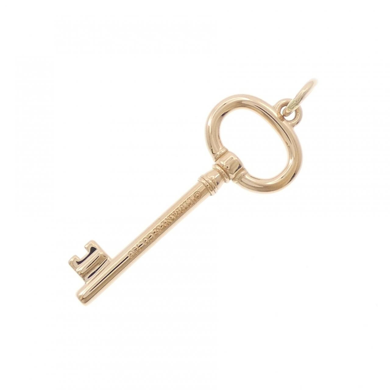 Tiffany & Co Oval Keychain Pendant Key Holder — view 2