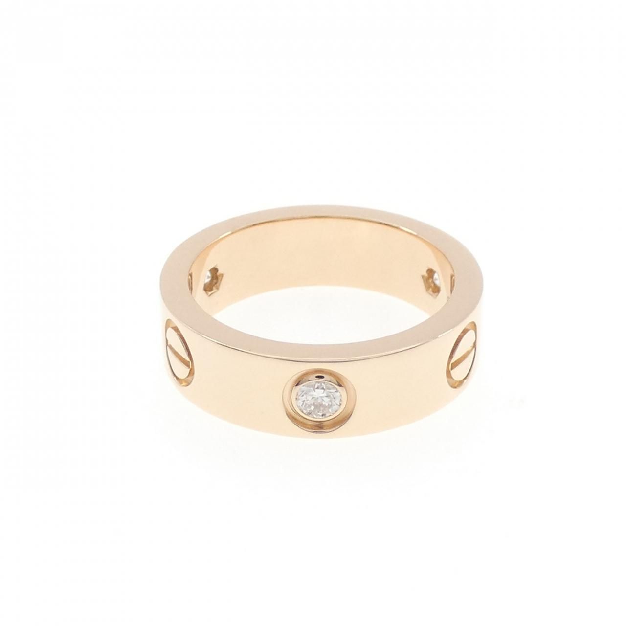 Cartier Love Half Diamond Ring — view 3