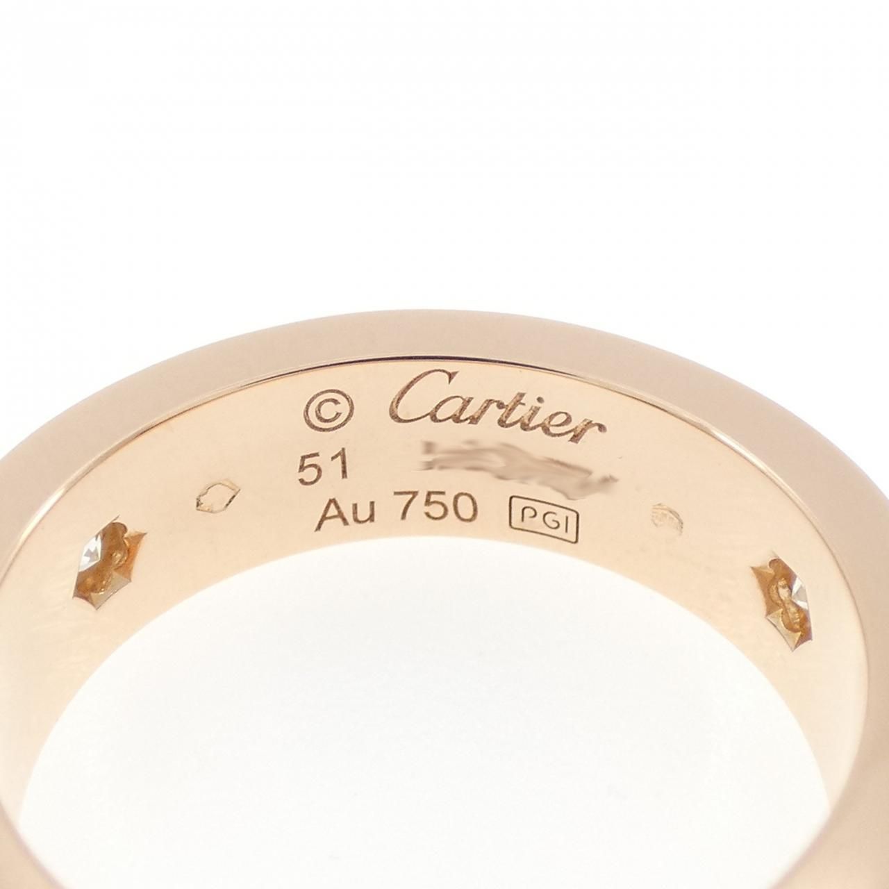 Cartier Love Half Diamond Ring — view 4