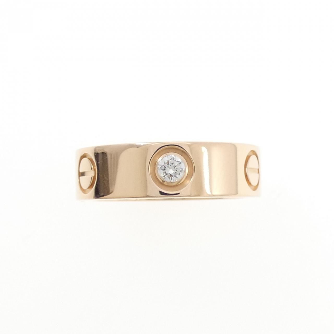 Cartier Love Half Diamond Ring — view 2