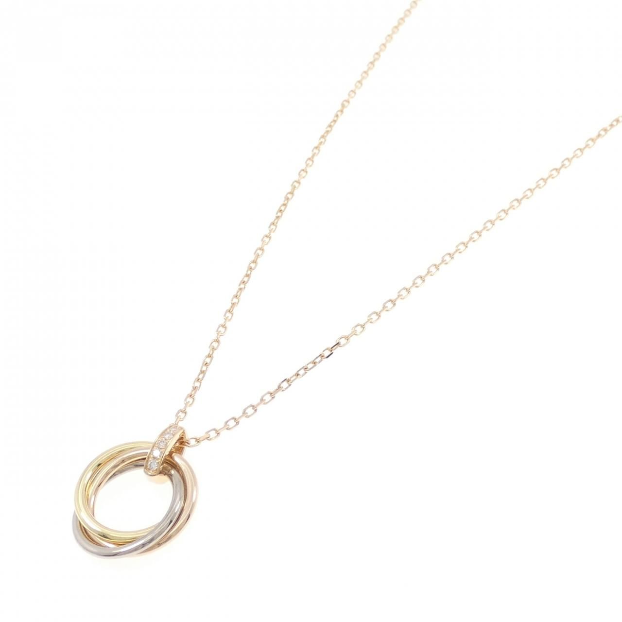 Cartier Trinity Necklace Gold — view 2