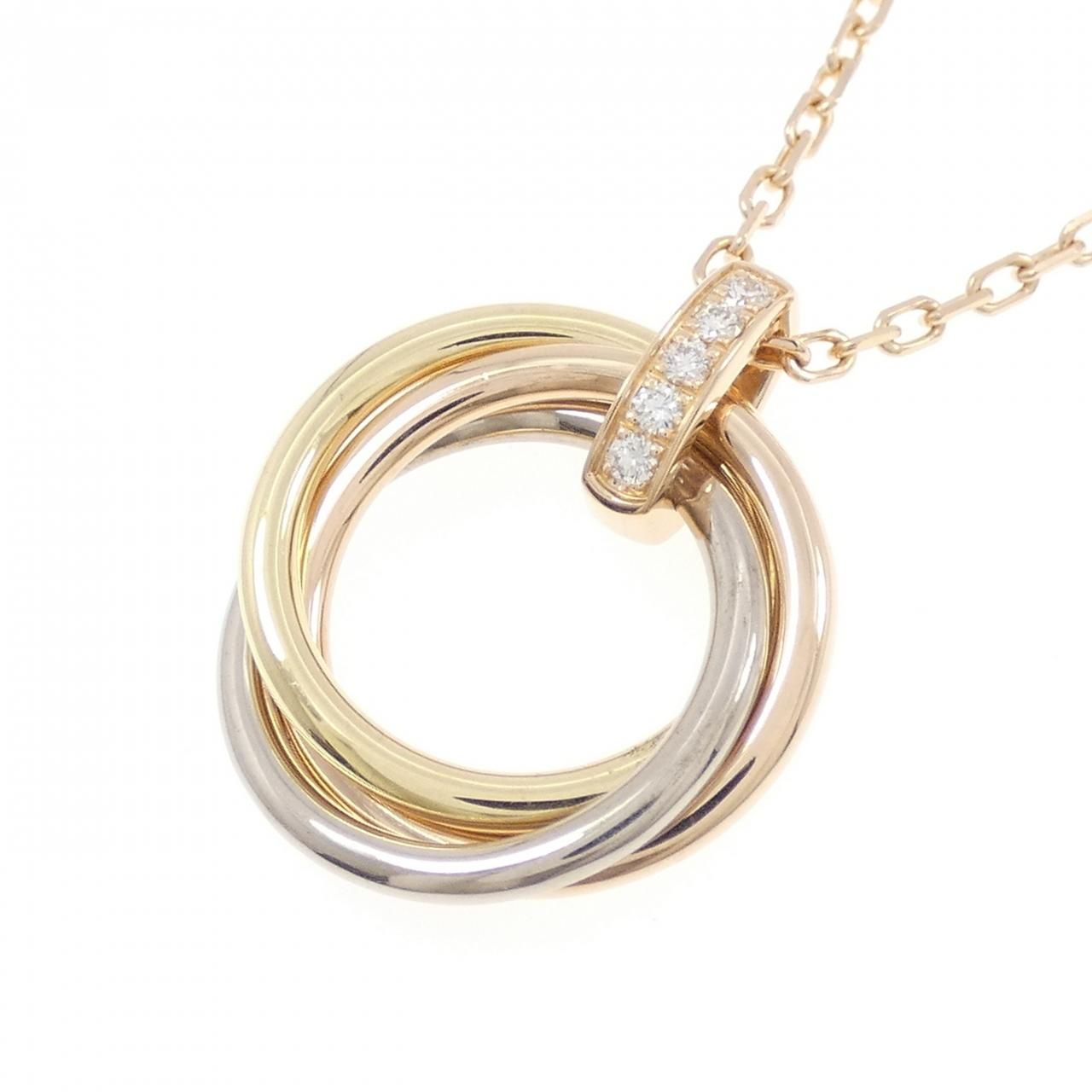 Cartier Trinity Necklace Gold — view 3