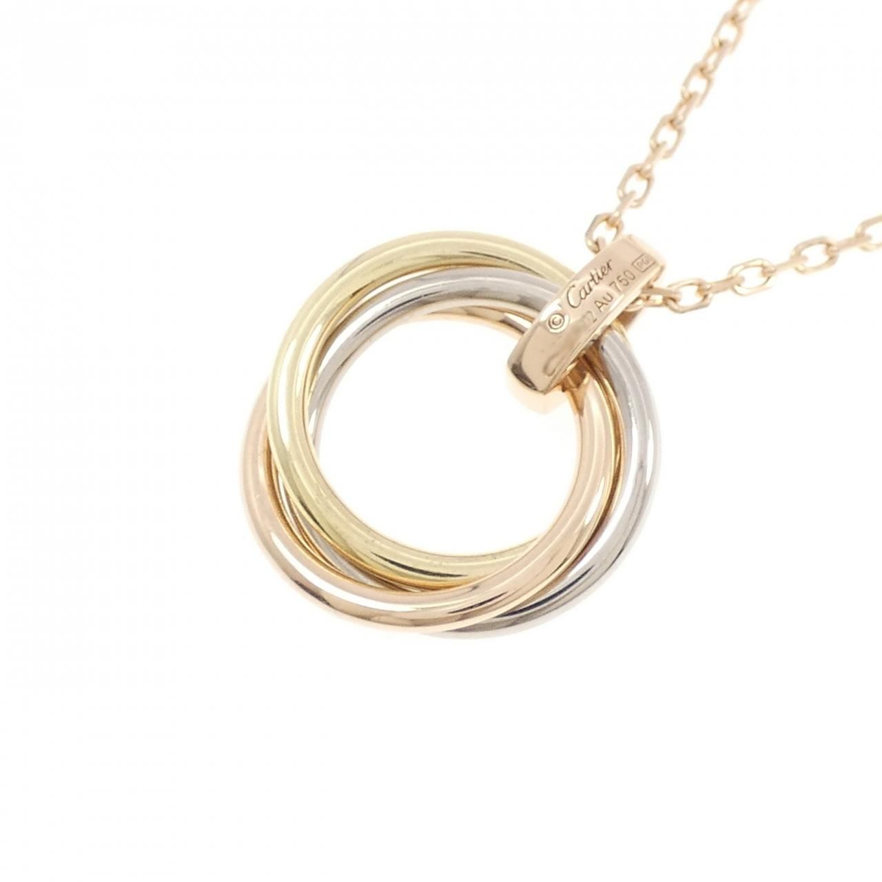 Cartier Trinity Necklace Gold — view 4