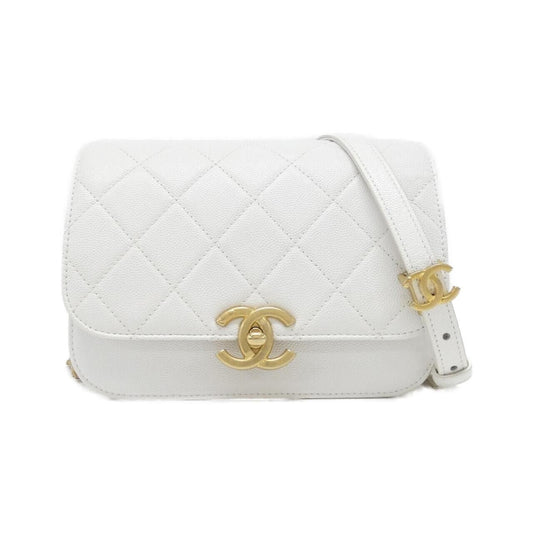 Chanel Shoulder Bag White