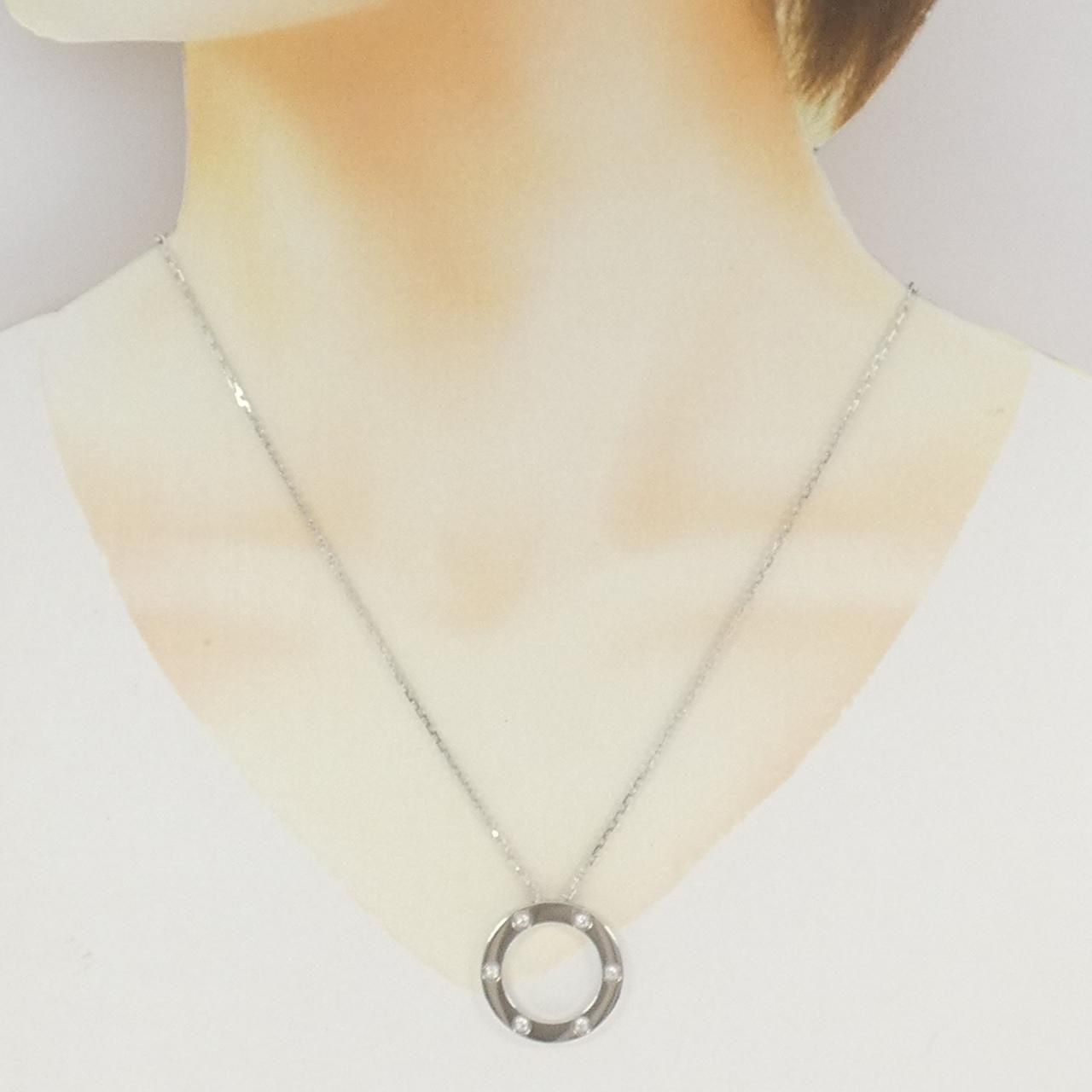 Cartier Love Necklace Full Diamond — view 6