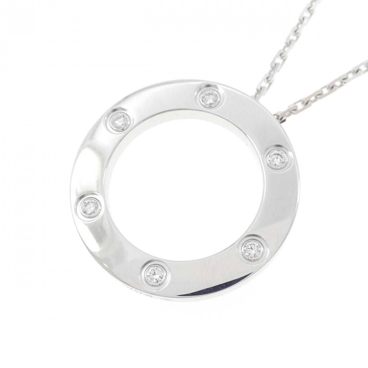Cartier Love Necklace Full Diamond — view 3