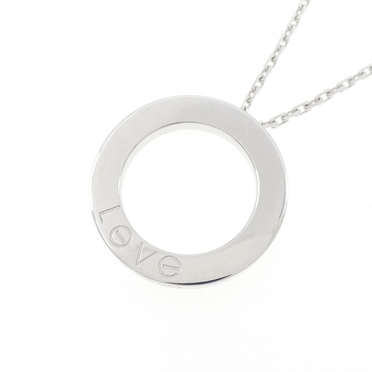 Cartier Love Necklace Full Diamond — view 4
