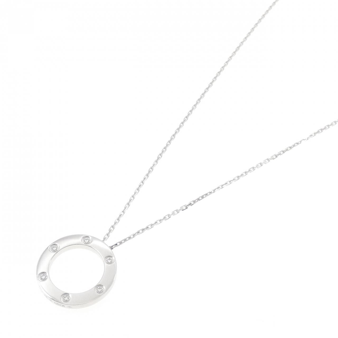 Cartier Love Necklace Full Diamond — view 2