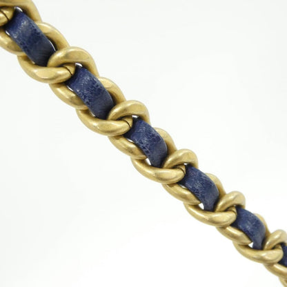 Chanel Bag Handbag Blue — view 8