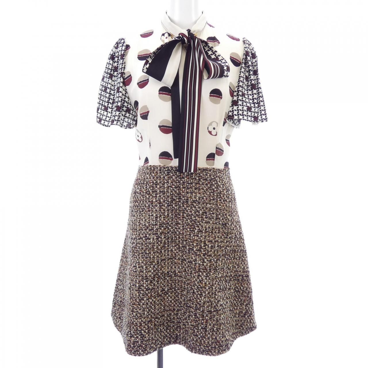 Louis Vuitton Dress Beige