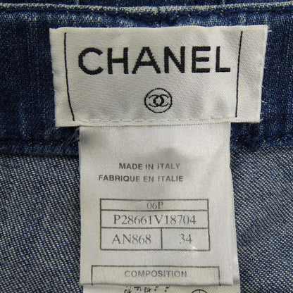 Chanel Vintage Pants Blue — view 4