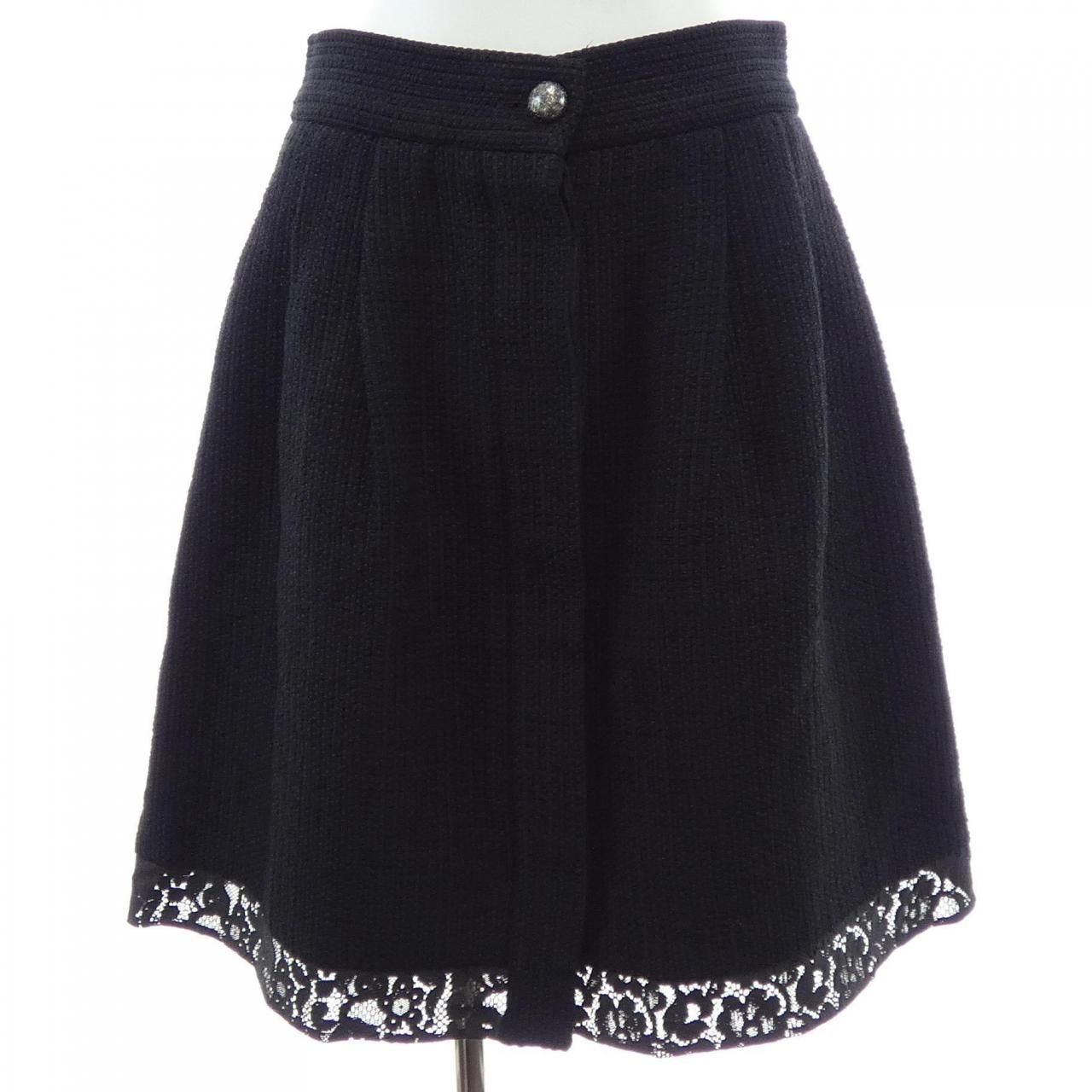 Chanel Skirt Black