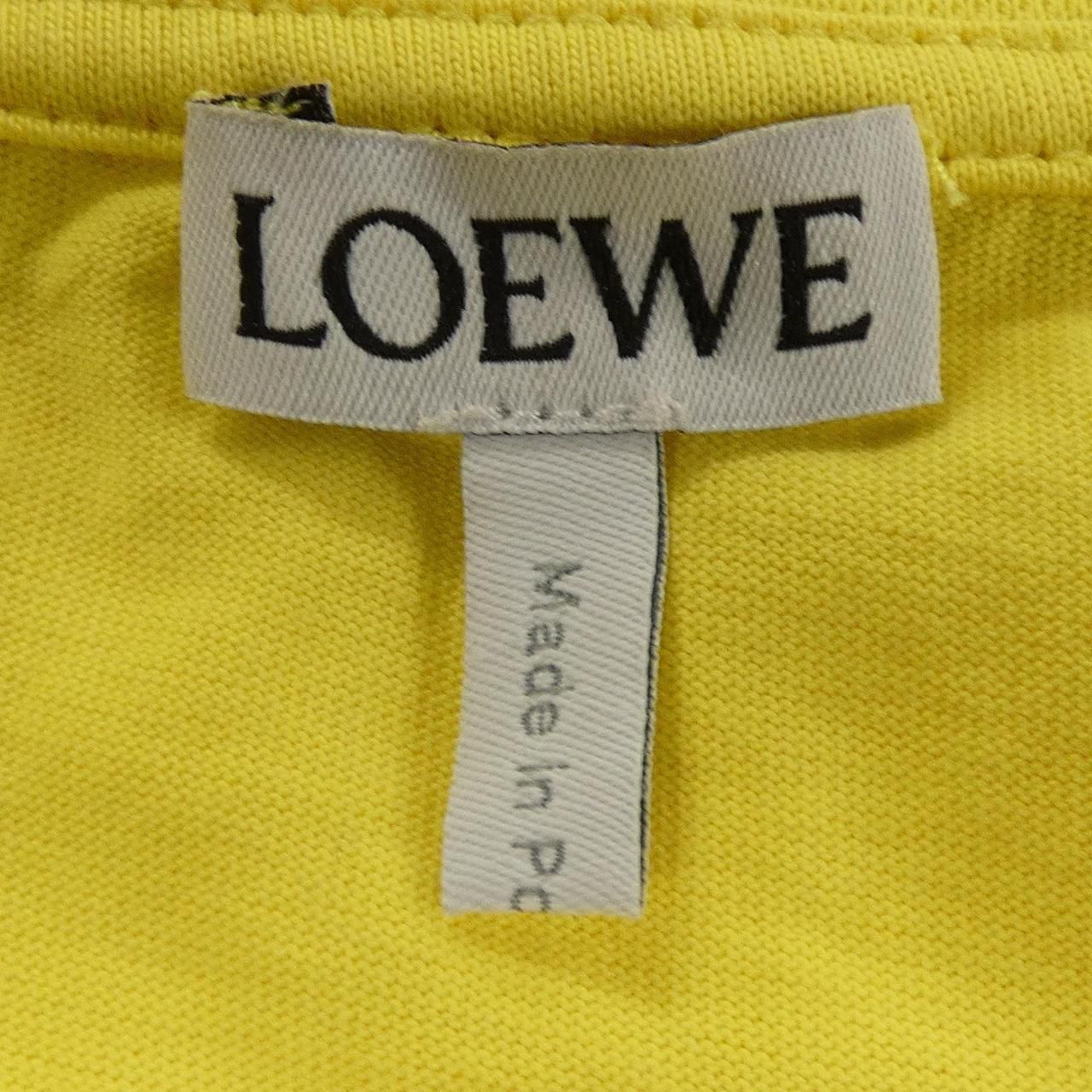 Loewe Anagram T-Shirt Yellow — view 4