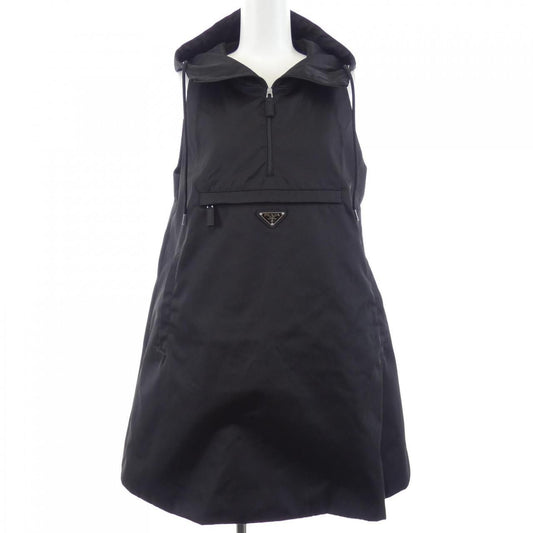 Prada Triangle Logo Dress